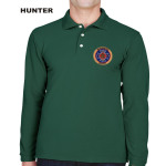 Harriton 5.6 oz. Easy Blend Long-Sleeve Polo